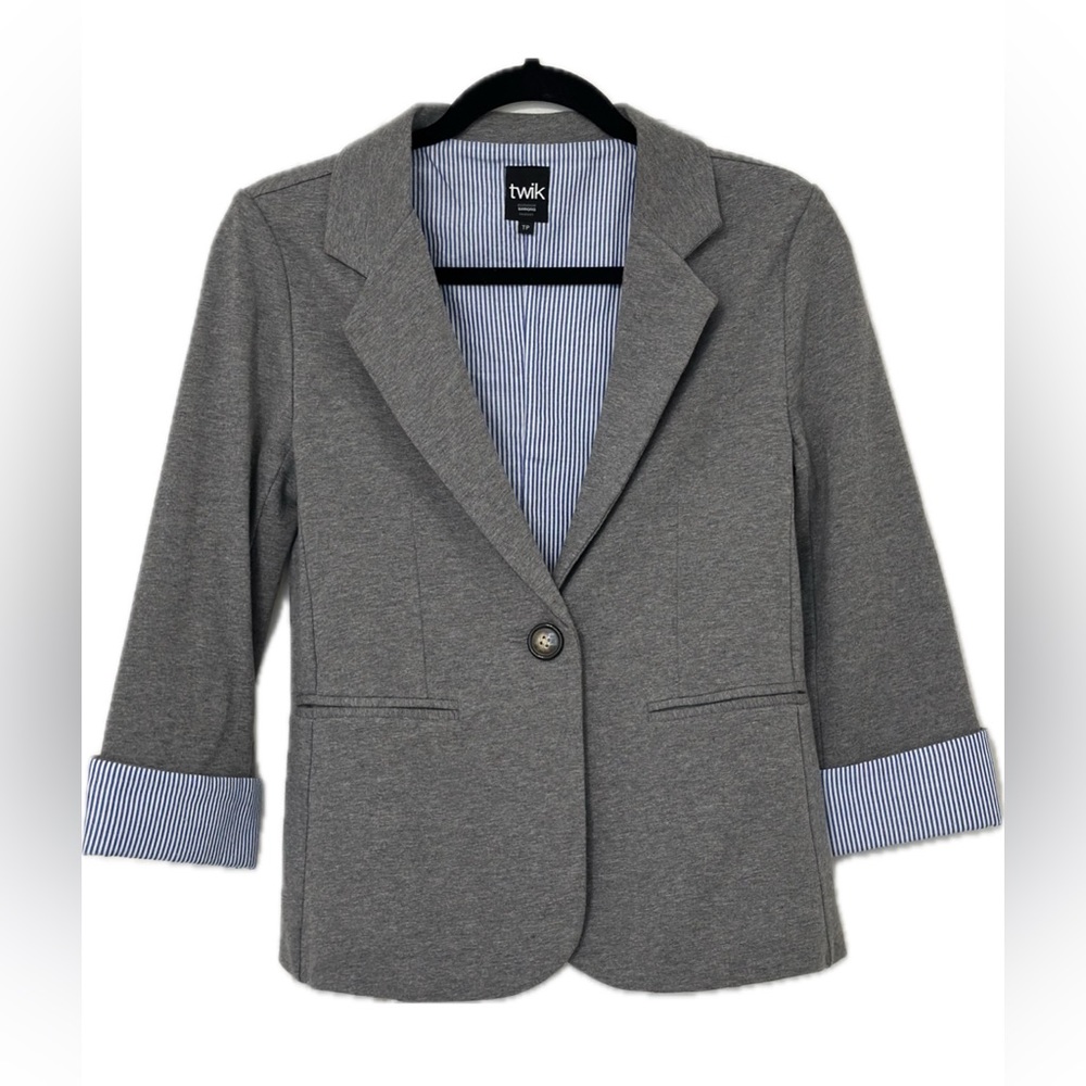 Grey blazer XS